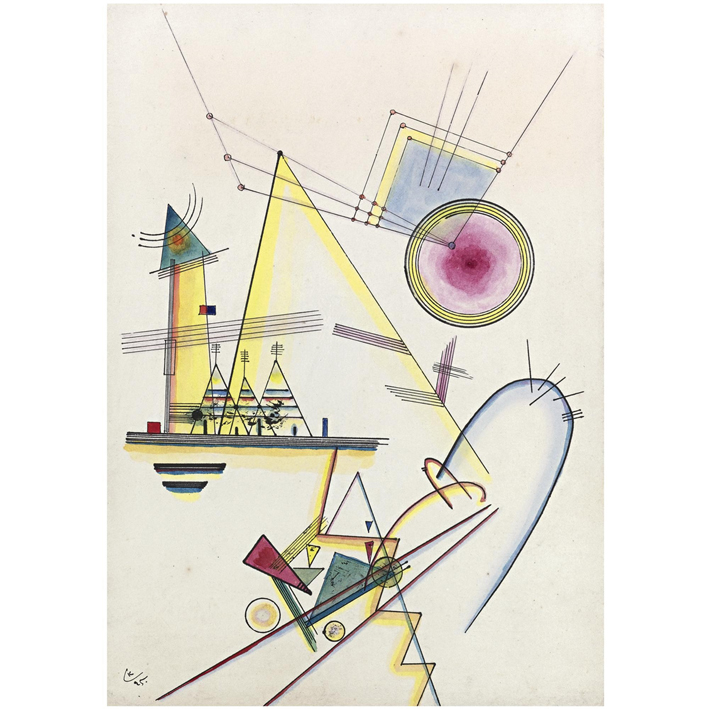  瓦西里·康丁斯基 wassily kandinsky ——细腻的灵魂